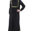 Everyday Wear Gold Trims Detail Casual Abaya Dress
