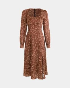 The Polka Dot Square Neckline Dress