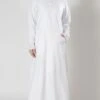 Twinned Button A Line Hajj Umrah Abaya Dress